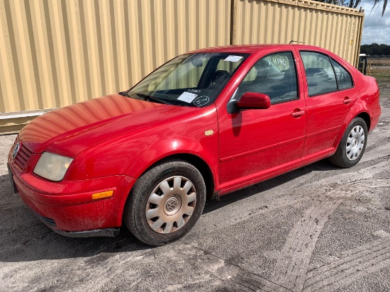 2000 Volkswagen Jetta 4 Door Sedan