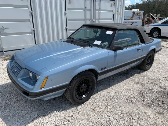 1984 Ford Mustang Convertible
