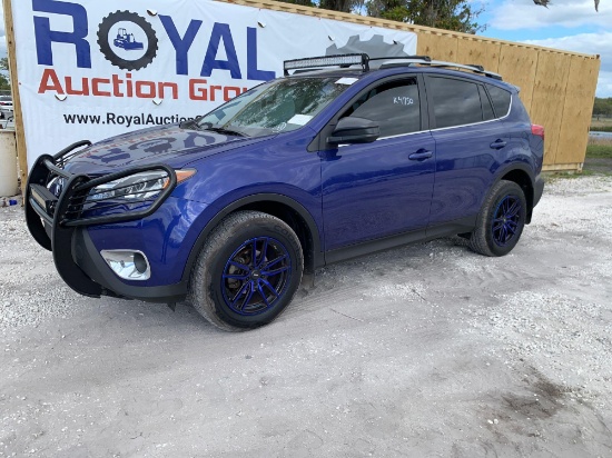 2015 Toyota Rav4 Sport Utility Vehicle
