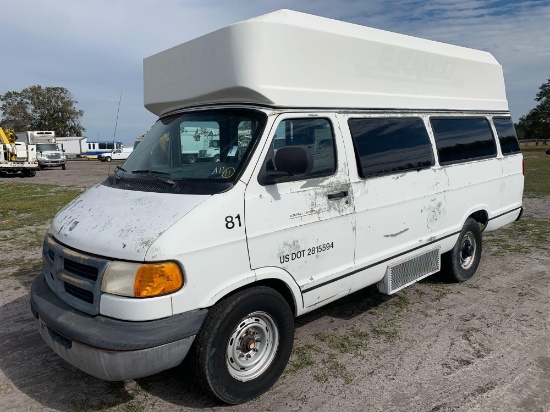1998 Dodge Ram High Top Passenger Van