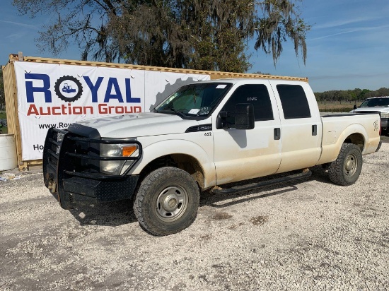 2012 Ford F-250 4x4 Crew Cab pickup Truck