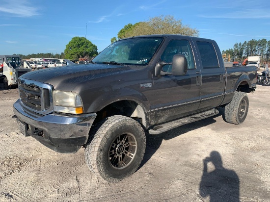 2003 Ford F-250 4x4 Crew Cab Pickup Truck