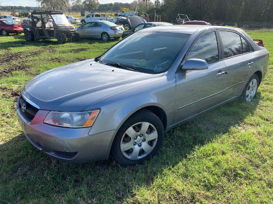 2008 Hyundai Sonata 4 Door Sedan