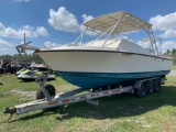 1978 Phoenix 29FT Offshore Open Sportfish Boat and Trailer