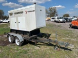 2004 Tradewinds TP40E 40kW T/A Generator Trailer