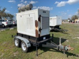 2002 Tradewinds TP40E 40kW T/A Generator Trailer