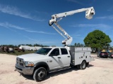 2012 Ram 5500 4x4 46FT Crew Cab Bucket Truck