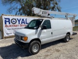 2007 Ford E-350 34FT Bucket Truck Van