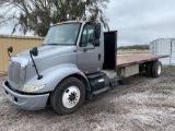 2007 International 8600 Flatbed Hauling Truck