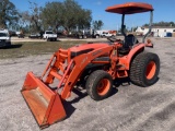 2009 Kubota L3240DT 4WD Front End Loader Tractor