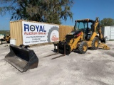 2011 Caterpillar 420E 4x4 Extendahoe Loader Backhoe