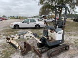 2009 Bobcat 418 Micro Excavator