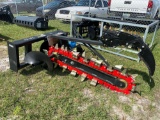 Unused Skid Steer Hydraulic Trencher