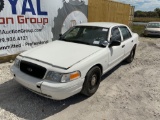 2010 Ford Crown Victoria 4 Door Police Cruiser