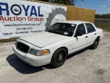 2010 Ford Crown Victoria 4 Door Police Cruiser