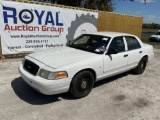 2011 Ford Crown Victoria 4 Door Police Cruiser