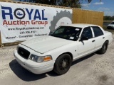 2011 Ford Crown Victoria 4 Door Police Cruiser