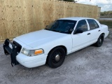 2007 Ford Crown Victoria 4 Door Police Cruiser