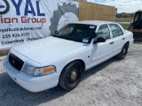 2011 Ford Crown Victoria 4 Door Police Cruiser