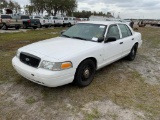 2010 Ford Crown Vic 4 Door Police Cruiser