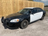 2010 Chevrolet Impala 4 Door Police Cruiser