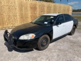 2010 Chevrolet Impala 4 Door Police Cruiser