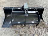 Unused 66in Skid Steer Grapple Bucket Attachment