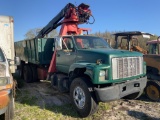 1991 GMC C7000 Topkick T/A Grapple Truck