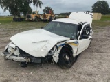 2011 Ford Crown Victoria 4 Door Police Cruiser Wrecked