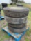 4 Used Commercial Truck Tires