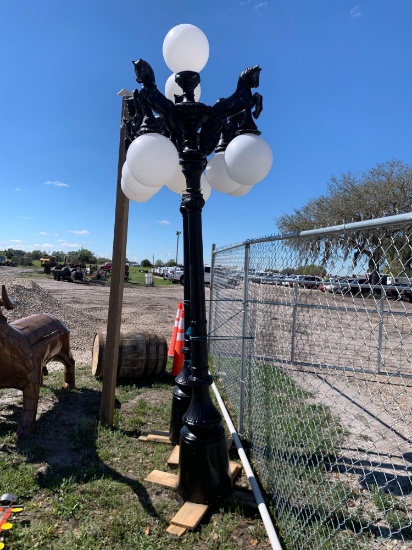 Horse Light Pole