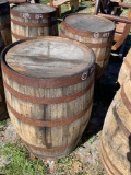 2 Whiskey Barrels