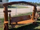 Large Teak Wood Swing