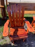 Amish Built Red Cedar Glider