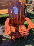 Amish Built Red Cedar Glider