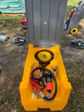 Unused Diesel Pump with hose and Nozzle and Tank