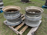 4 Commercial Truck Wheels