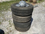 4 Used Tires and Wheels
