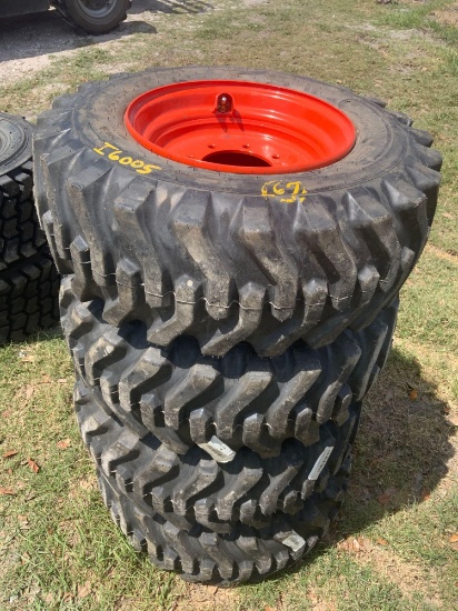 4 Unused 12-16.5 Loader Tires