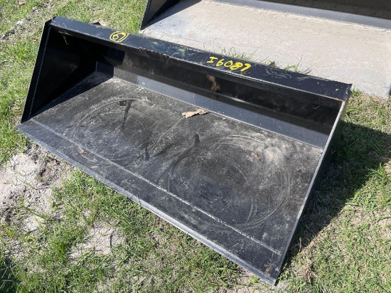 Unused 72in Skid Steer Bucket