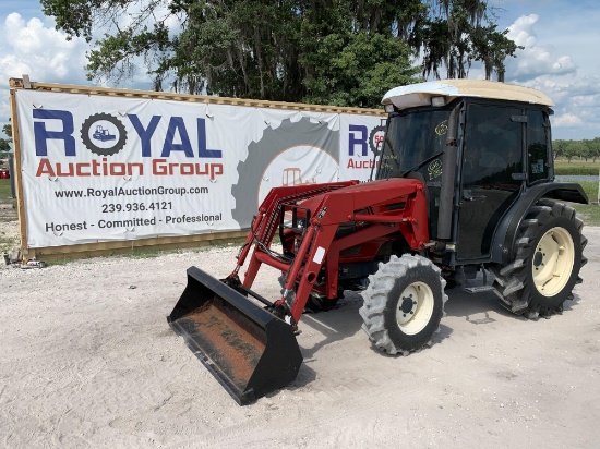 TYM 45ST 4WD Enclosed Cab Front Loader Tractor