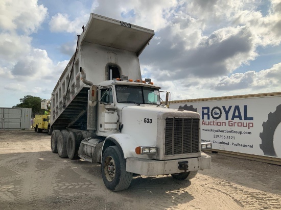 2000 Peterbilt 357 Tri-Axle Dump Truck