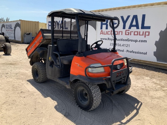 2012 Kubota RTV900 4x4 Utility Dump Cart