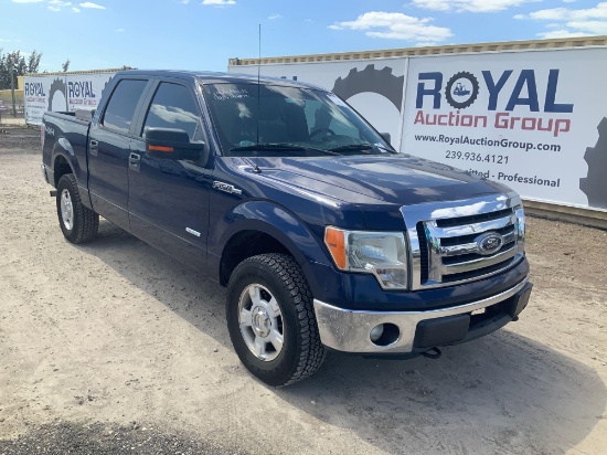 2012 Ford F-150 4x4 Crew Cab Pickup Truck