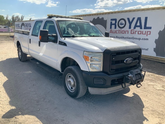 2012 Ford F-250 4x4 Crew Cab Pickup Truck