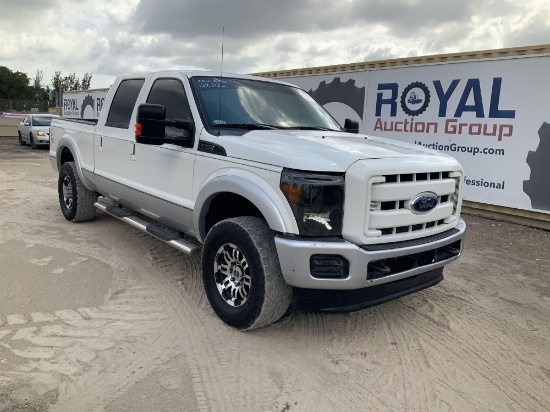 2011 Ford F-250 4x4 Crew Cab Pickup Truck