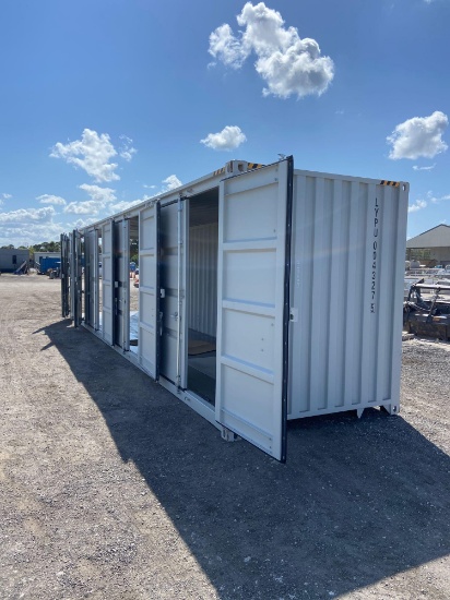 ONE USE 40FT High Cube Multi-Door Container