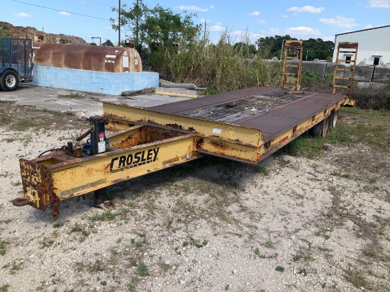 Crosley 25FT T/A Equipment Trailer with Ramps