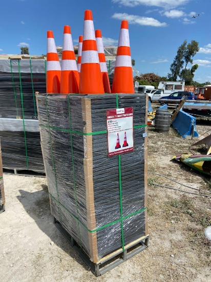 250 Unused Safety Cones