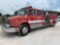 1998 Freightliner FL80 Crew Cab Pumper Fire Truck